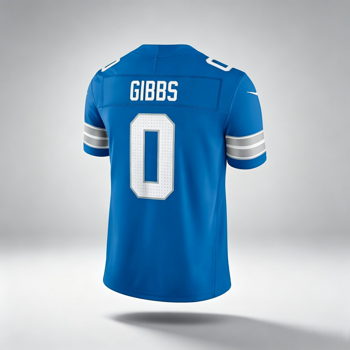 D.Lions #0 Gibbs Blue PHIN Team Vapor F.U.S.E. Stitched Limited Jerseys