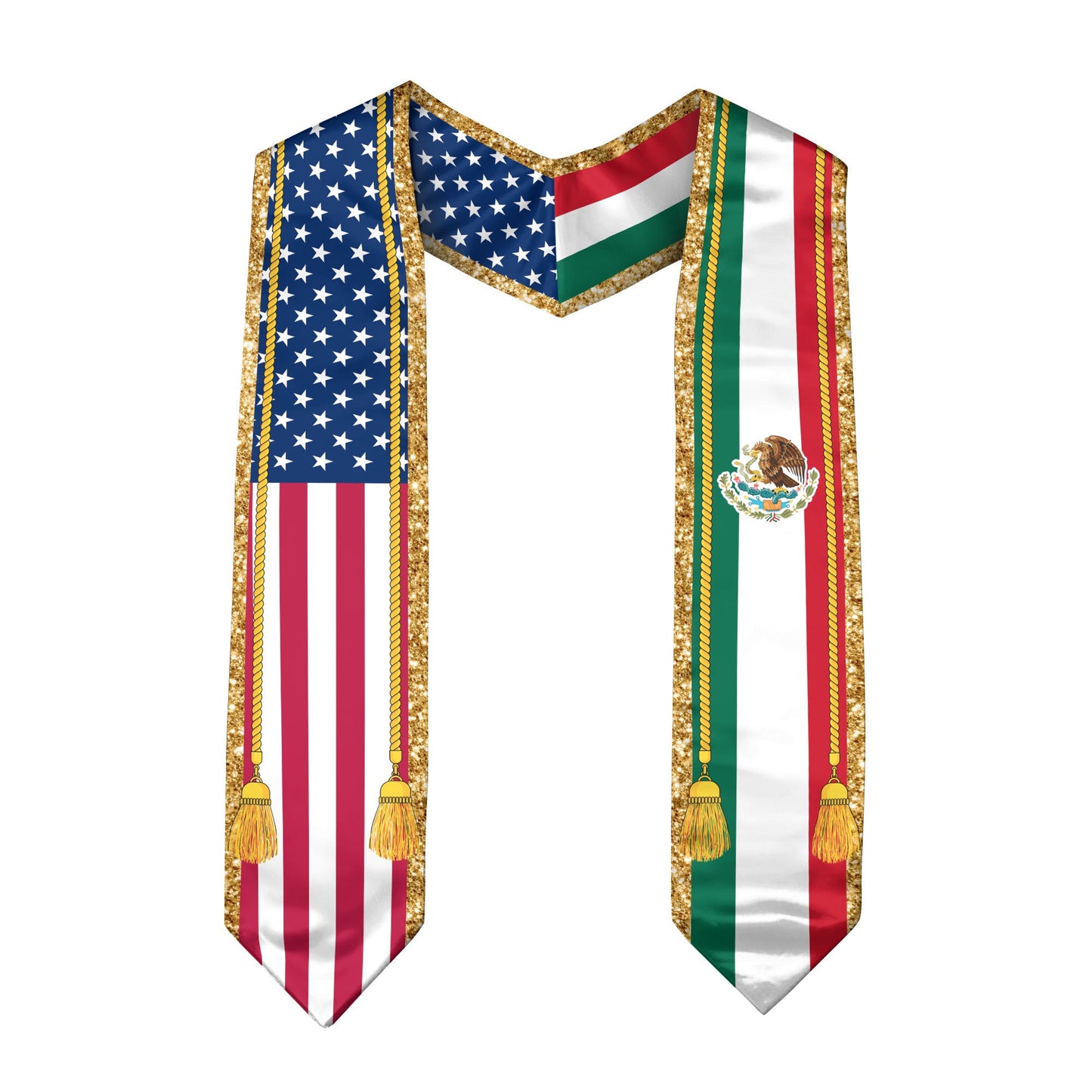 Mexican Stole Mexico 2026, Graduation Sash for Graduate Students
