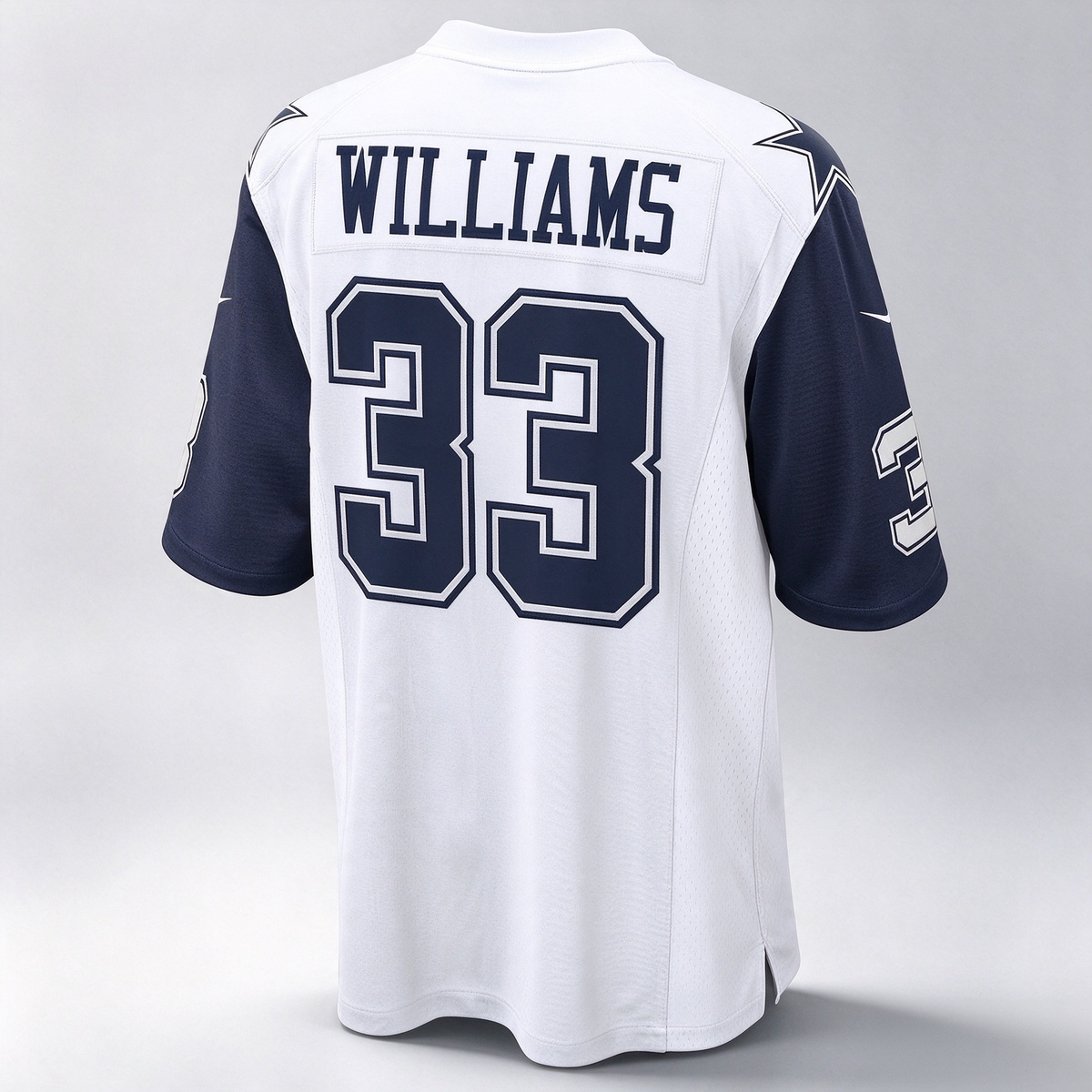 D.Cowboys #33 Javonte Williams White Alternate Game Stitched Football American Jersey