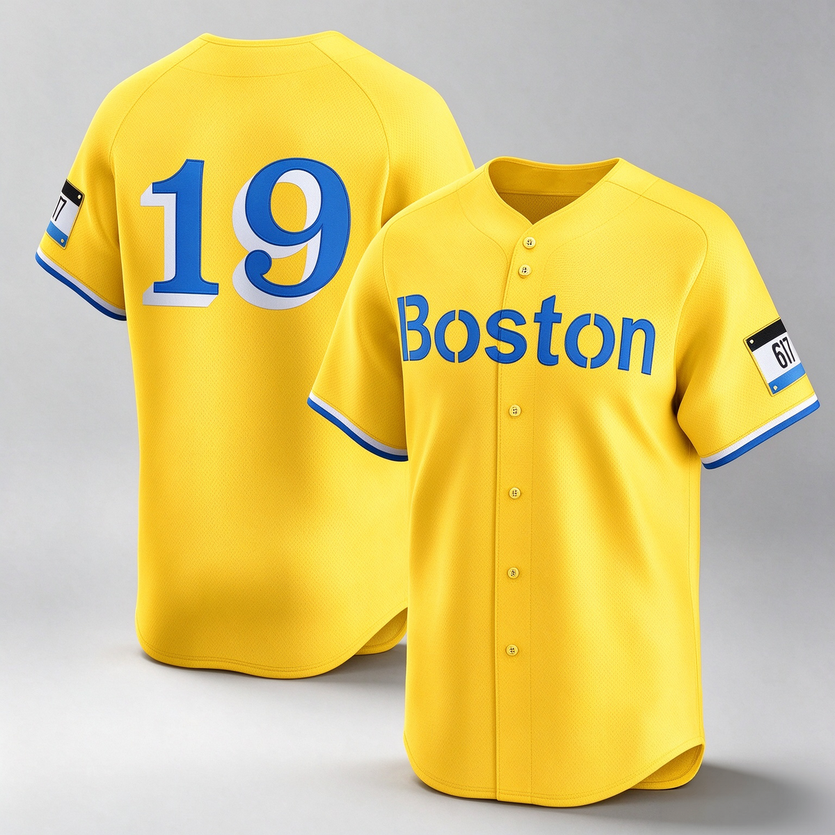 Boston Red Sox #19 Roman Anthony Gold City Connect Limited Baseball Jersey