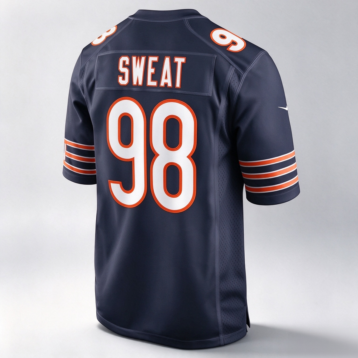 C.Bears #98 Montez Sweat Navy Game Stitched Football American Jersey