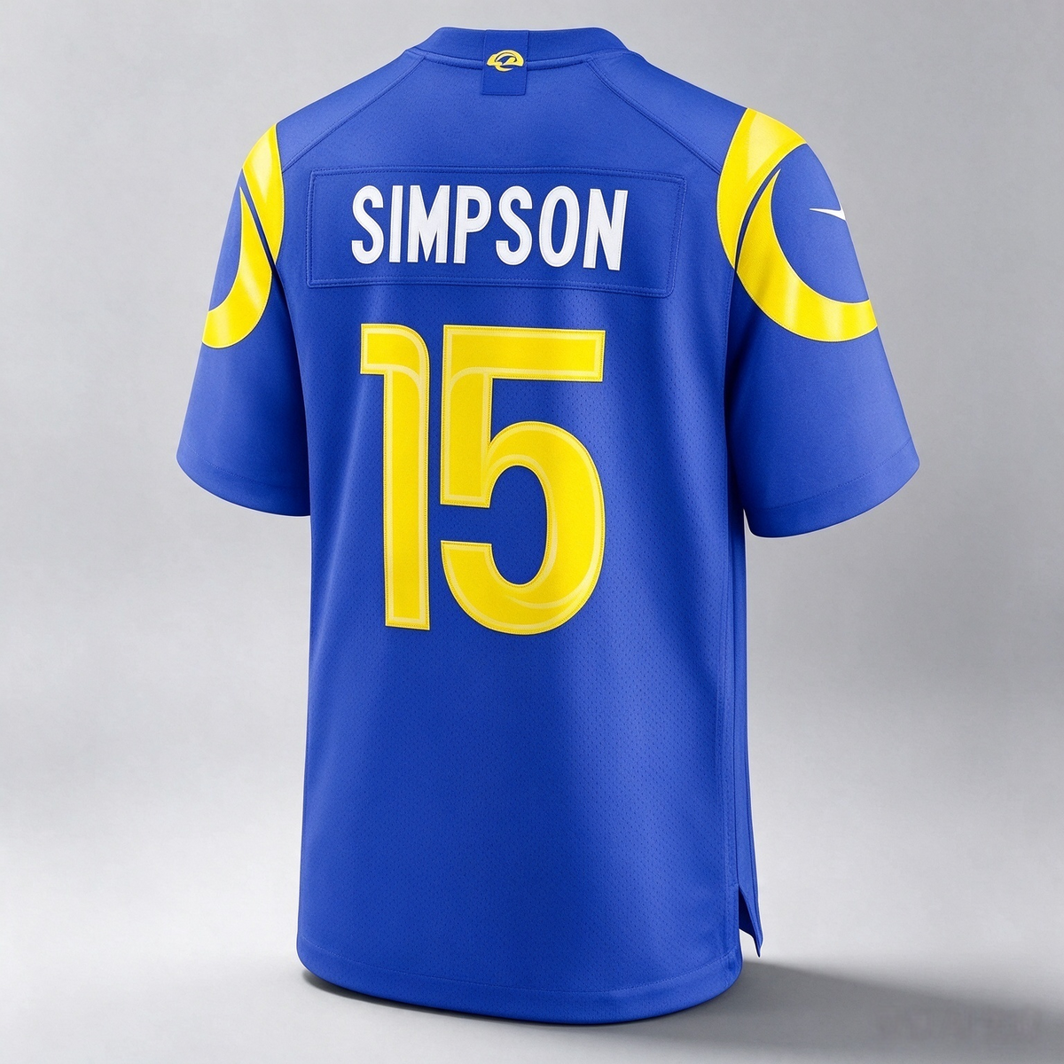Ty Simpson Rams #5 Royal 2026 Draft Game Stitched Football Jersey