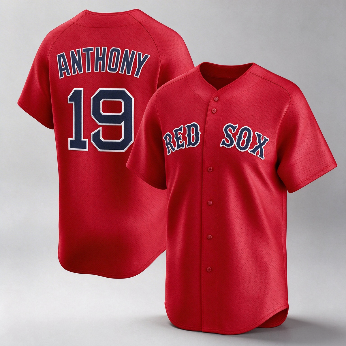 Boston Red Sox #19 Roman Anthony Red 2024 Alternate Limited Stitched Baseball Jersey