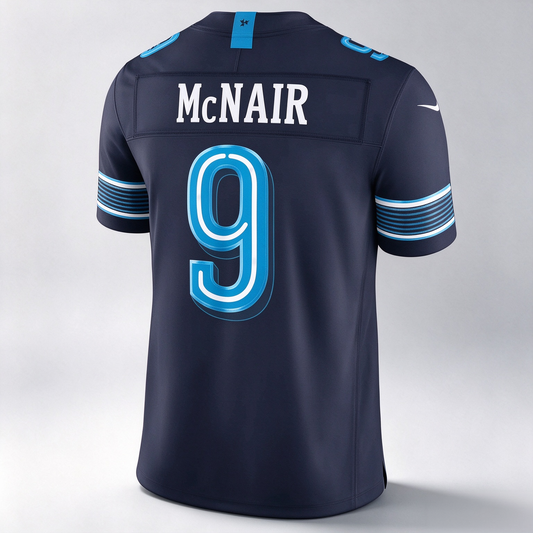 T.Titans #9 Steve McNair Navy 2026 Rivalries Collection Limited Football Stitched Jersey