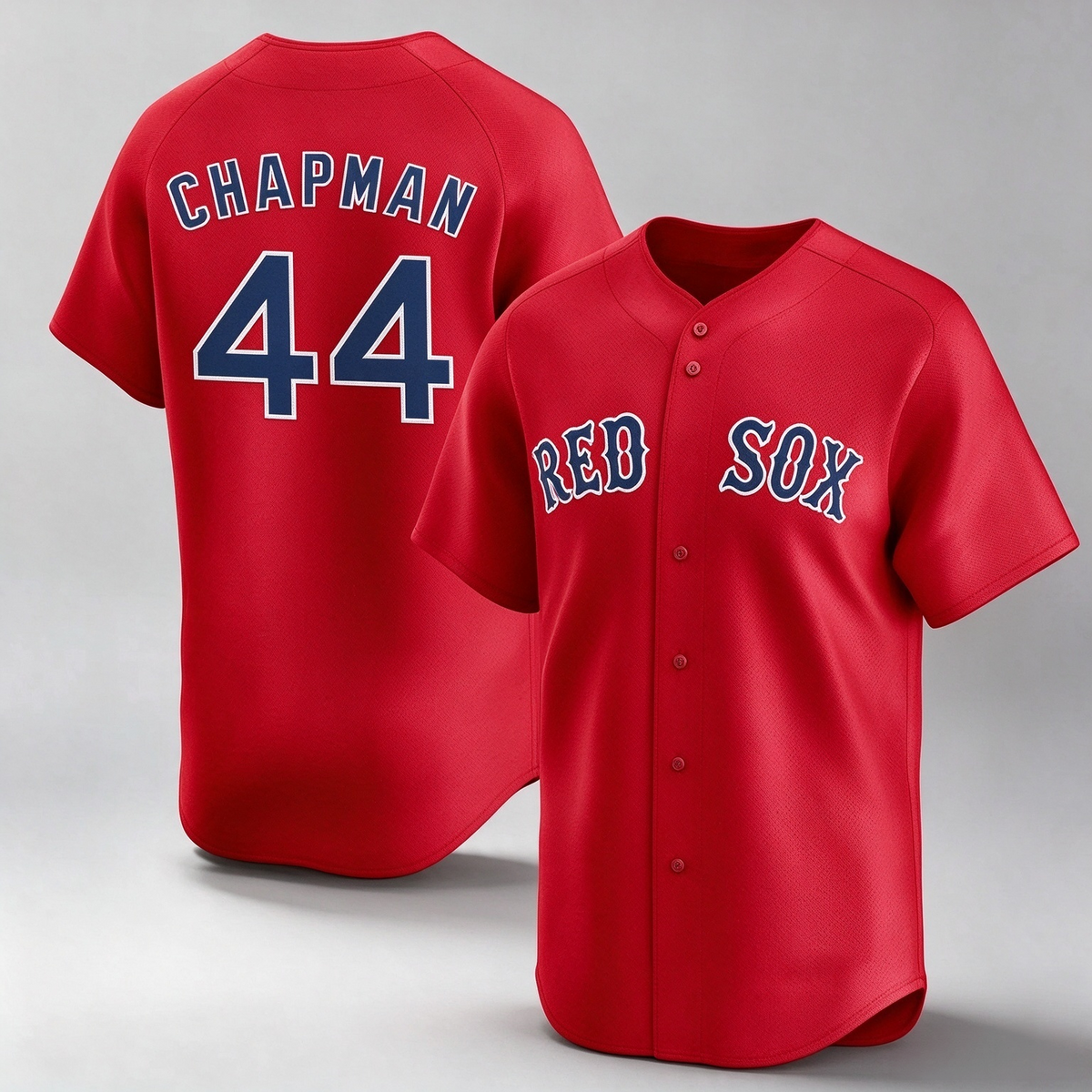 Boston Red Sox #44 Aroldis Chapman Red 2025 Alternate Limited Stitched Baseball Jersey