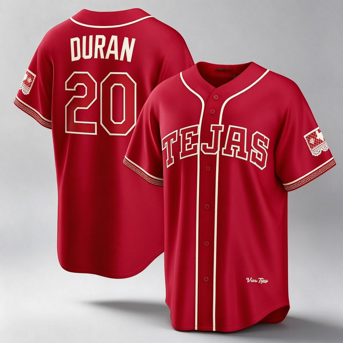 Texas Rangers #20 Ezequiel Duran Red 2026 City Connect Stadium Baseball Jersey