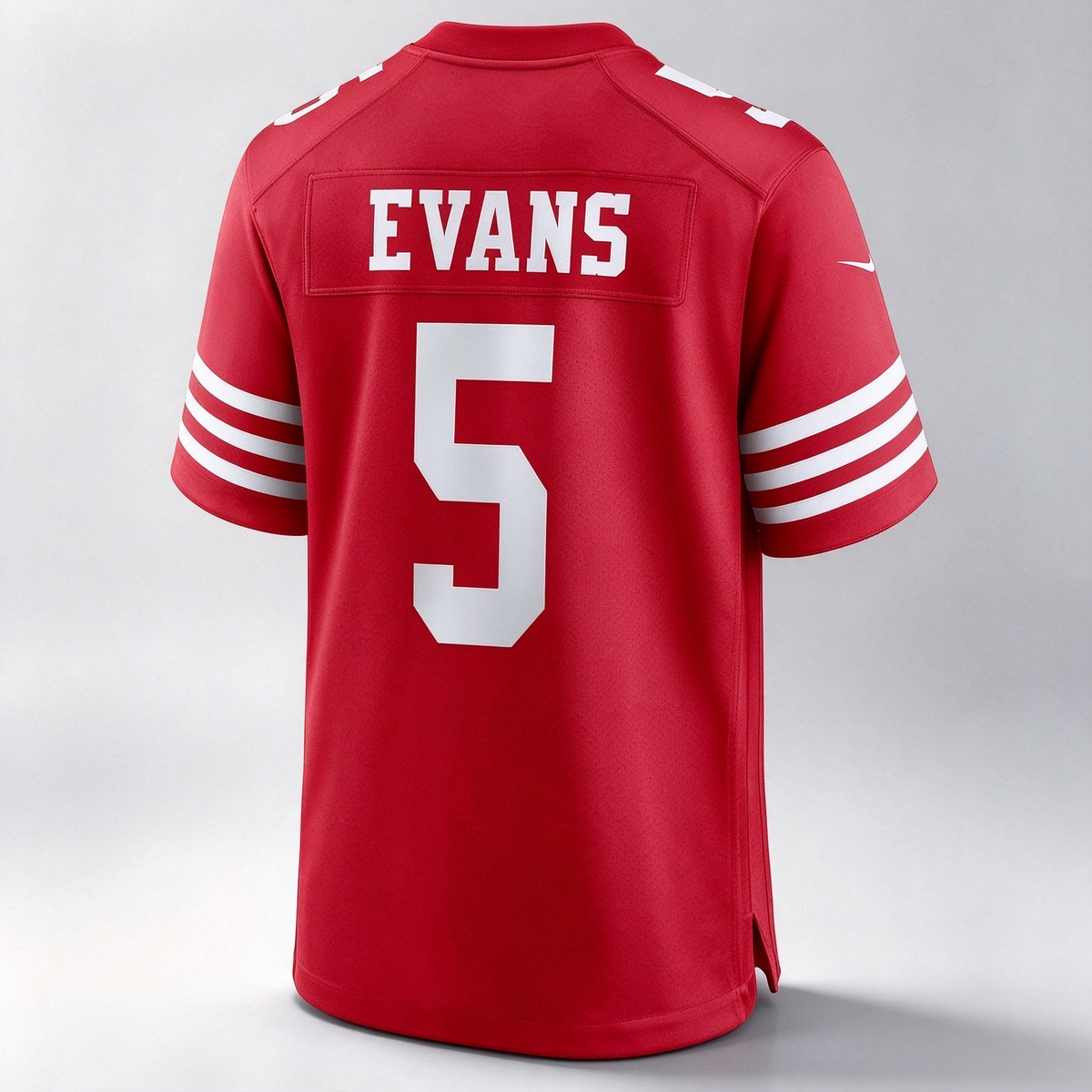 SF.49ers #5 Mike Evans Red Game Stitched Football American Jersey