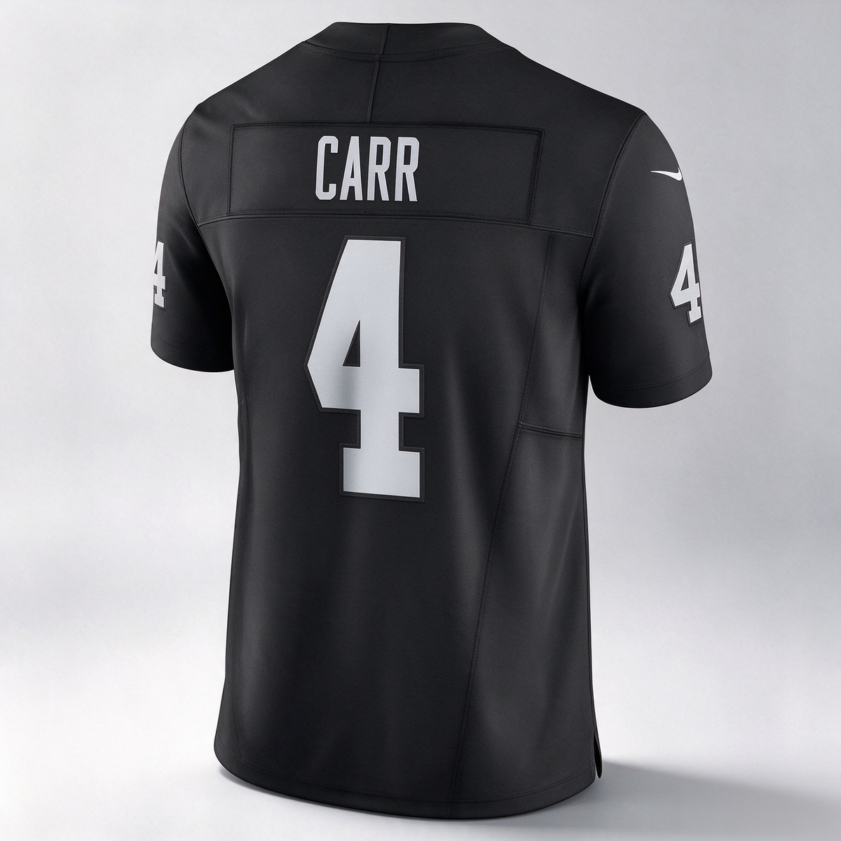 L.Raiders #4 Derek Carr Vapor F.U.S.E. Limited Jersey - Black Stitched American Football Jerseys