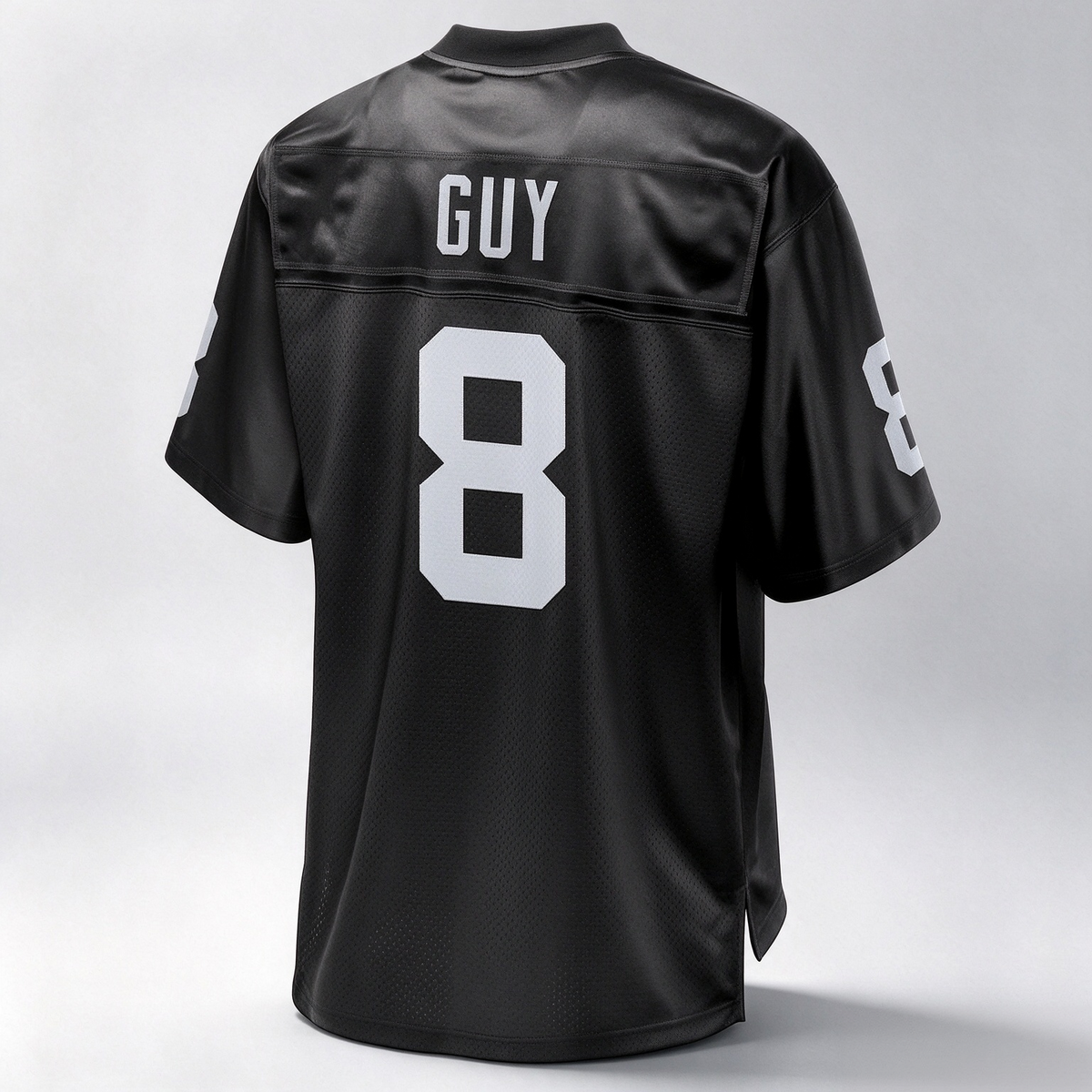 L.Raiders #8 Ray Guy Pro Line Black Retired Player Jersey Stitched American Football Jerseys