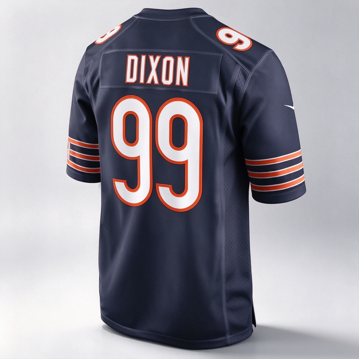 C.Bears #99 Gervon Dexter Sr Navy Team Game Stitched Football American Jersey