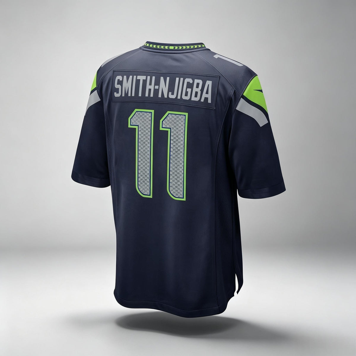 PHIN S.Seahawks #11 Jaxon Smith-Njigba Navy Vapor F.U.S.E. Limited Stitched Jerseys