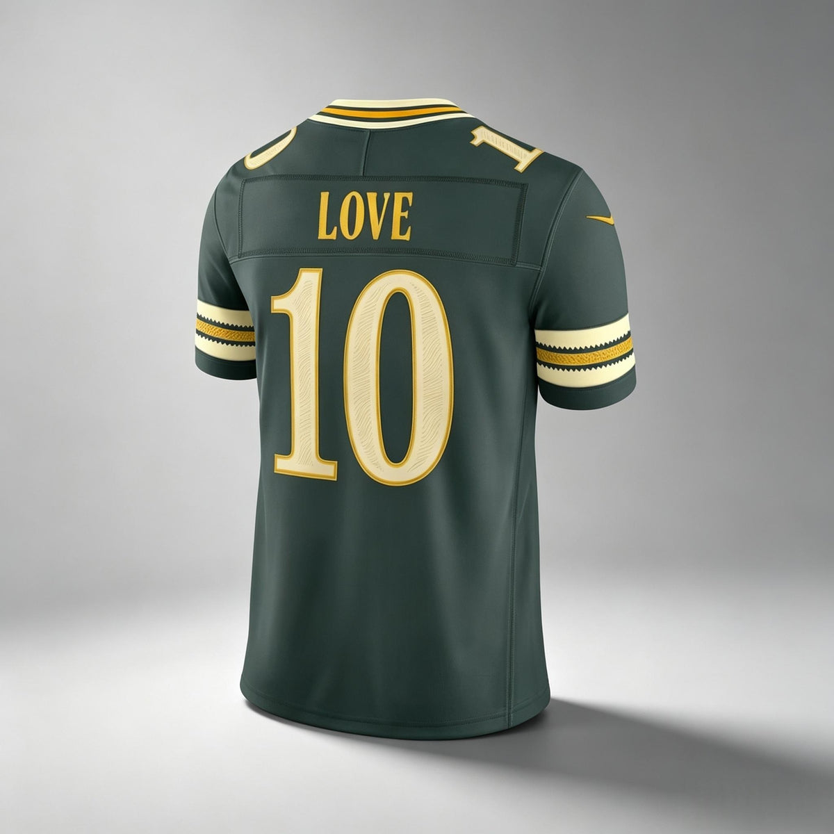 PHIN B.Packers #10 Jordan Love Green Vapor F.U.S.E. Limited Stitched Jerseys