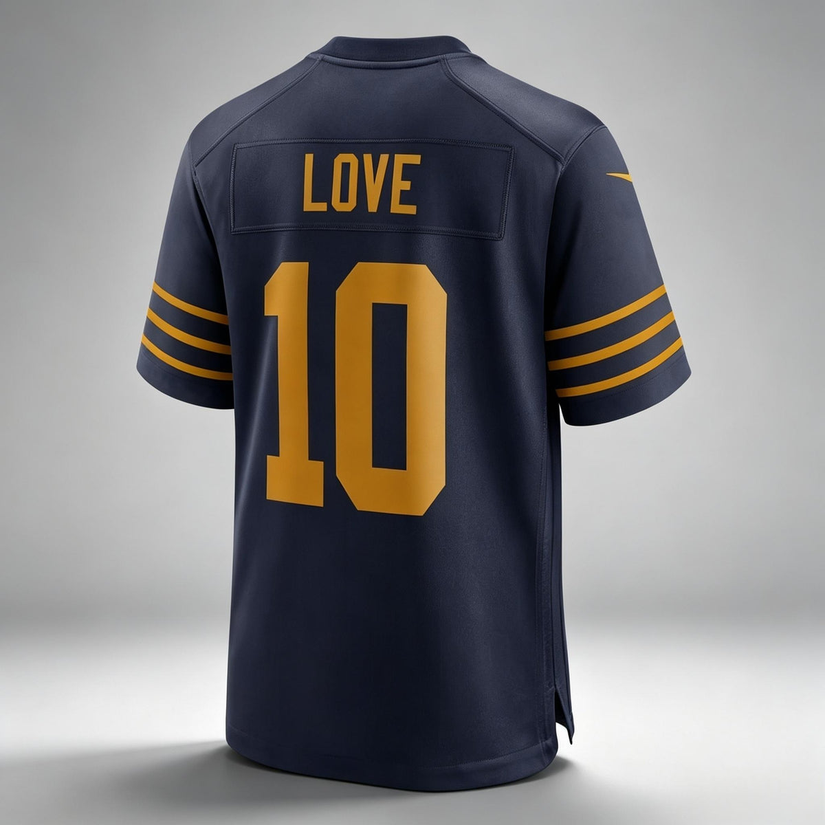 PHIN B.Packers #10 Jordan Love Navy Game Stitched Jerseys