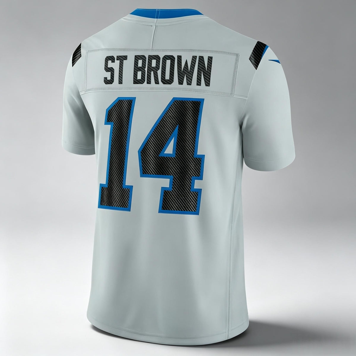 PHIN D.Lions #14 Amon-Ra St. Brown Gray 2026 Rivalries Collection Vapor F.U.S.E. Limited Stitched Jerseys