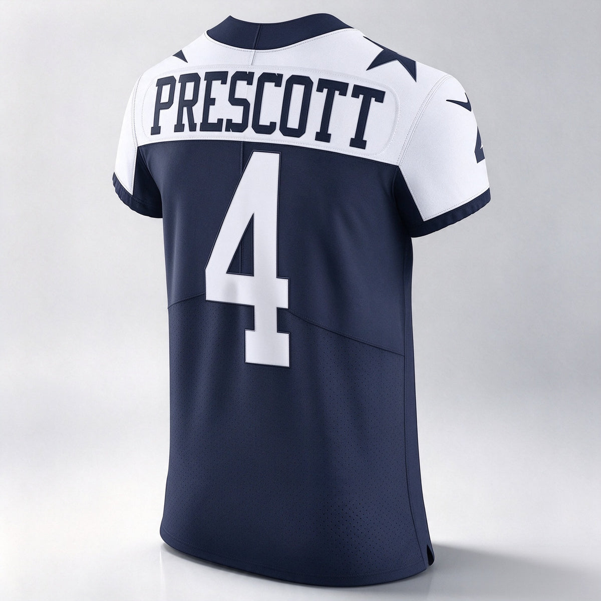 D.Cowboys #4 Dak Prescott Navy Alternate Vapor Elite Player Stitched Football American Jersey