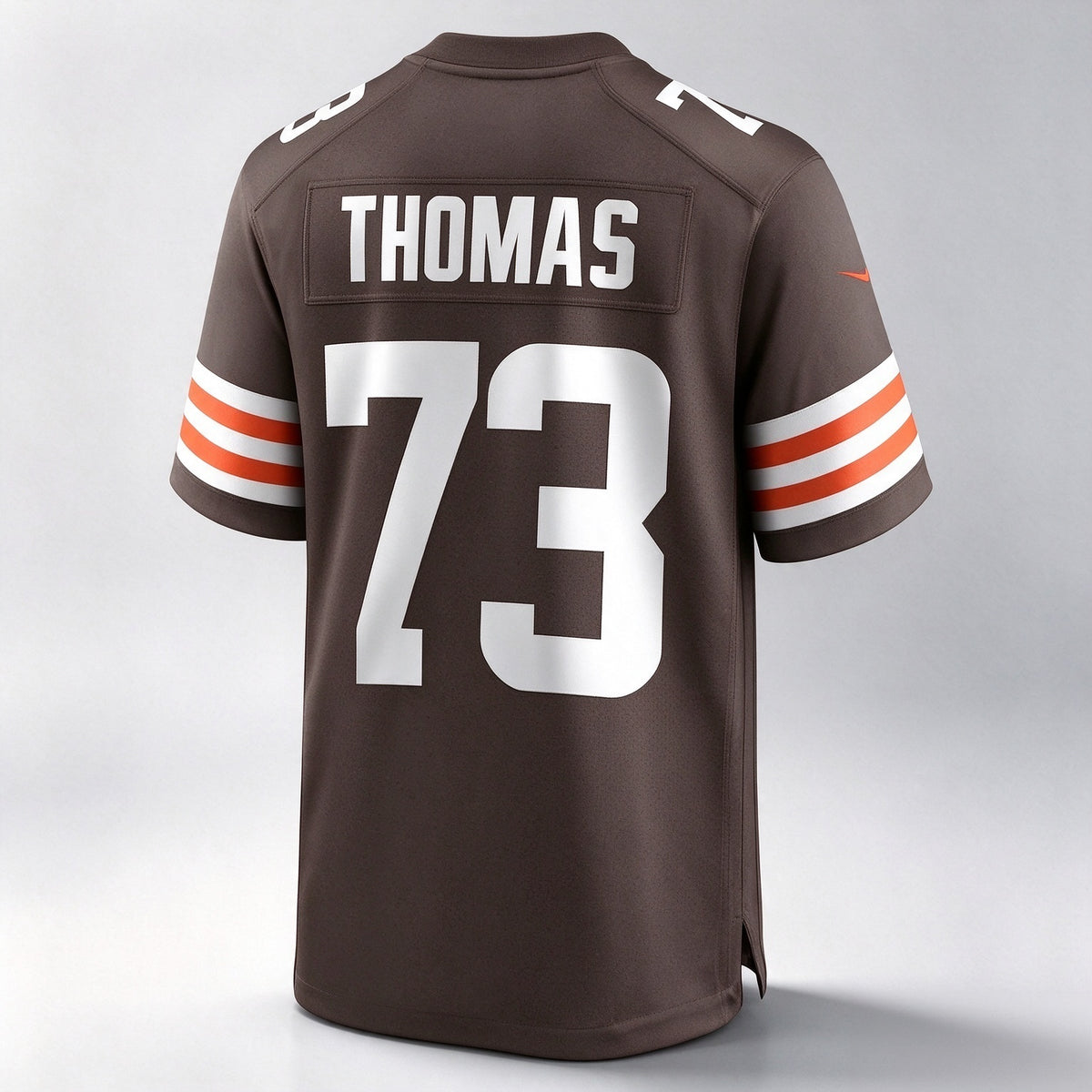 C.Browns #73 Joe Thomas Brown Retired Player Game Stitched Football American Jersey