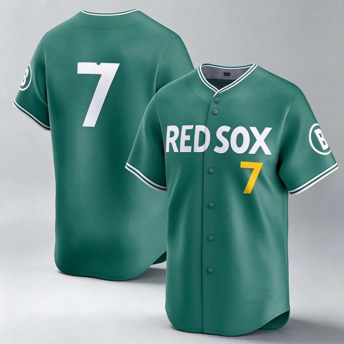 Boston Red Sox #7 Masataka Yoshida Green 2025 City Connect Limited Stitched Baseball Jersey