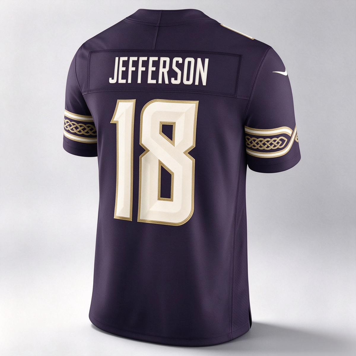 MN.Vikings #18 Justin Jefferson Purple 2026 Rivalries Collection Limited Football Stitched Jersey