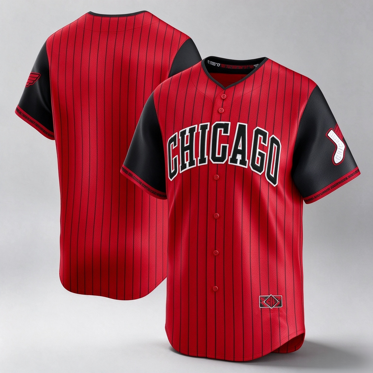 Chicago White Sox Red-Black 2025 City Connect Limited Baseball Jersey