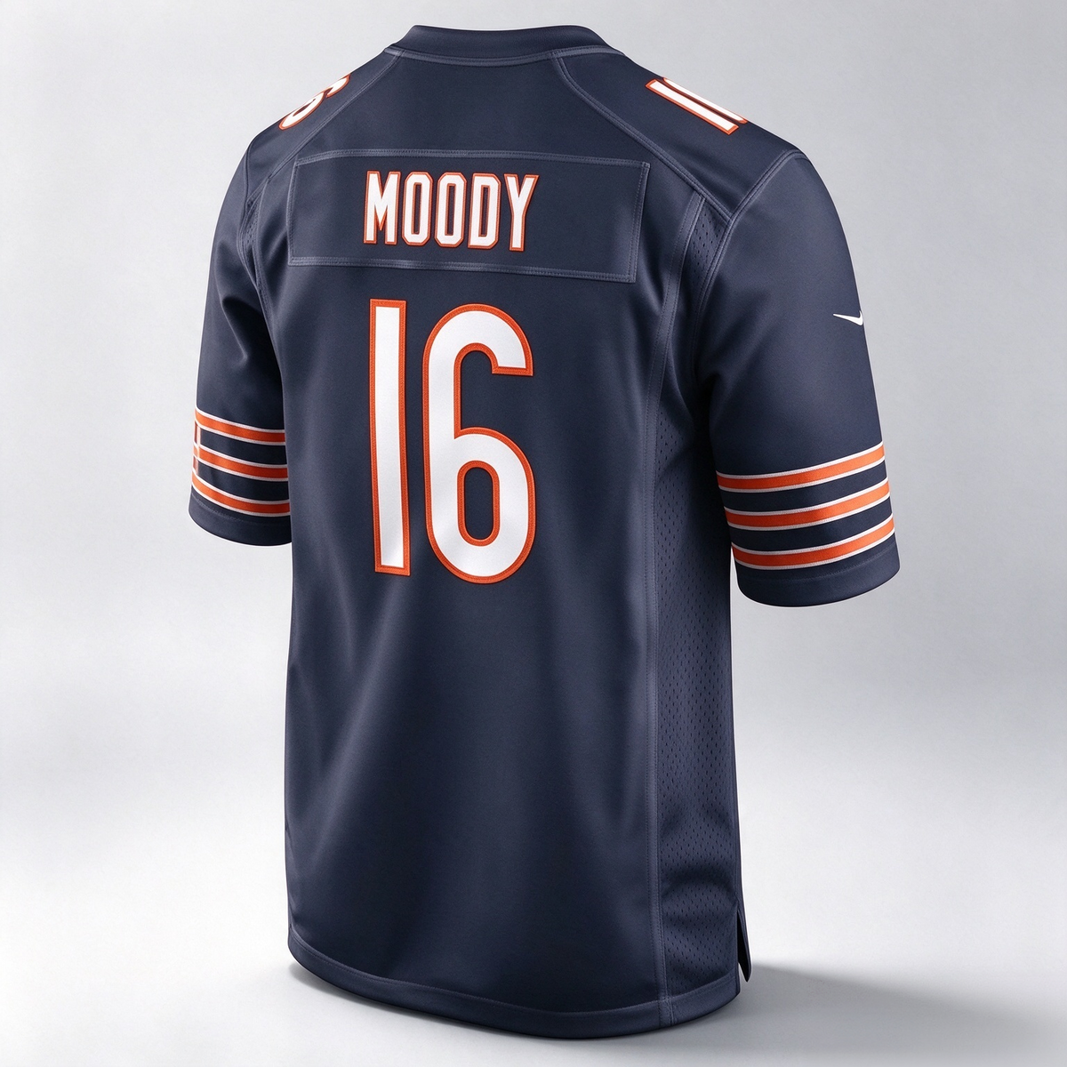 C.Bears #16 Jake Moody Navy Team Game Stitched Football American Jersey