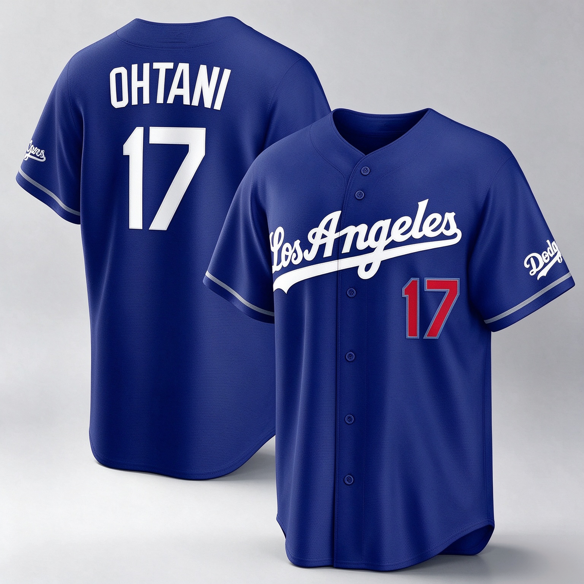 Los Angeles Dodgers #17 Shohei Ohtani Royal Alternate Stadium Baseball Jersey