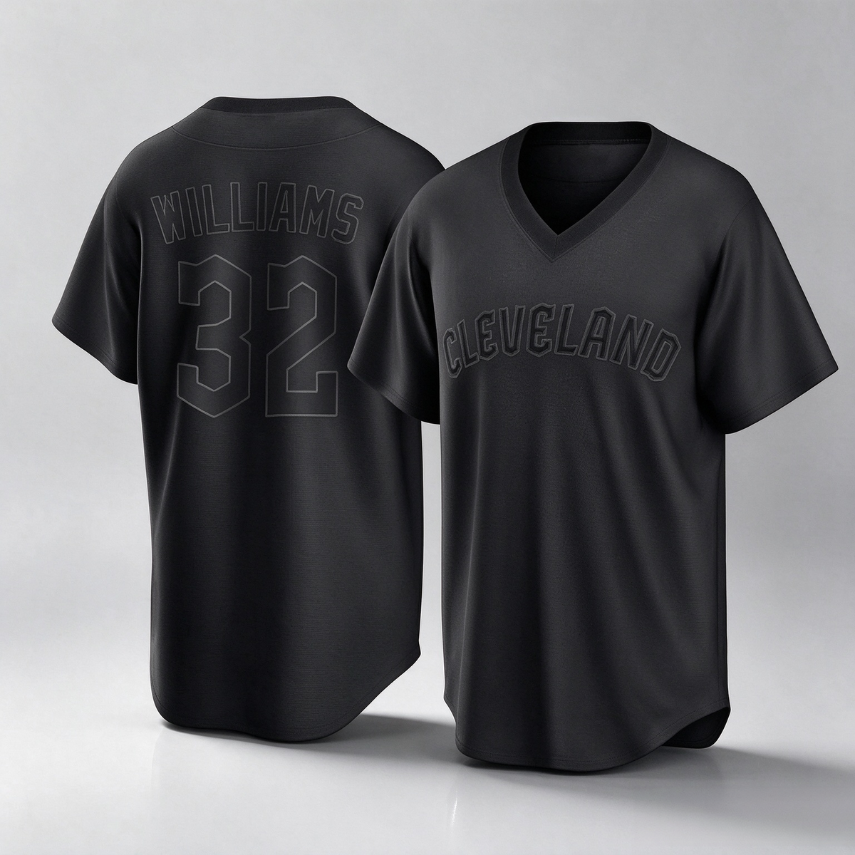 Cleveland Guardians #32 Gavin Williams Player Black Home Game Stitched Baseball Jersey