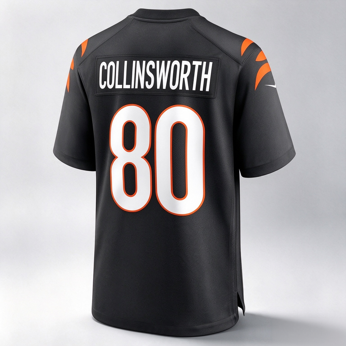 C.Bengals #80 Cris Collinsworth Black Team Retired Player Game Stitched Football American Jersey