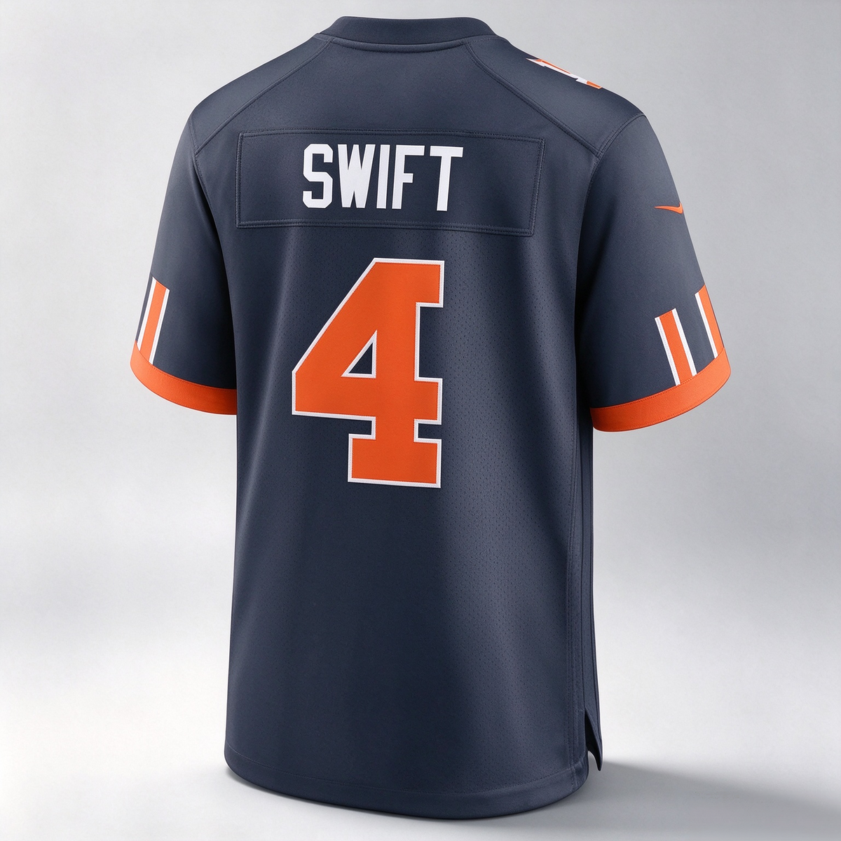 C.Bears #4 D'Andre Swift Navy 2026 Rivalries Collection Game Football Stitched Jersey