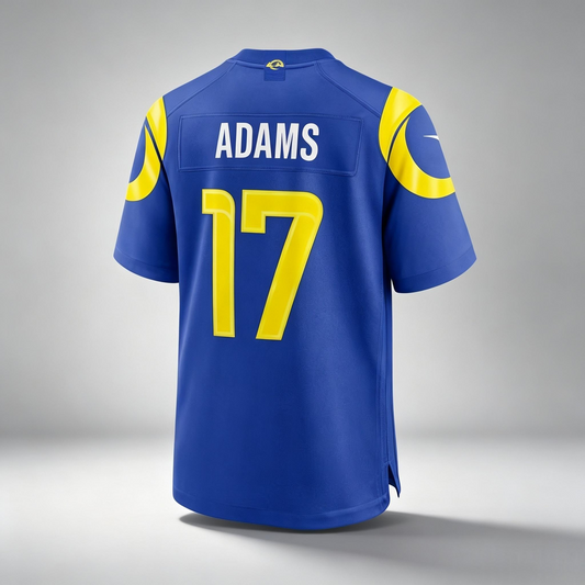 PHIN L.Rams #17 Davante Adams Royal Game Stitched Jerseys