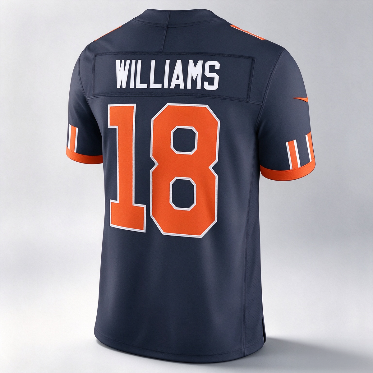 C.Bears #18 Caleb Williams Navy 2026 Rivalries Collection Limited Football Stitched Jersey