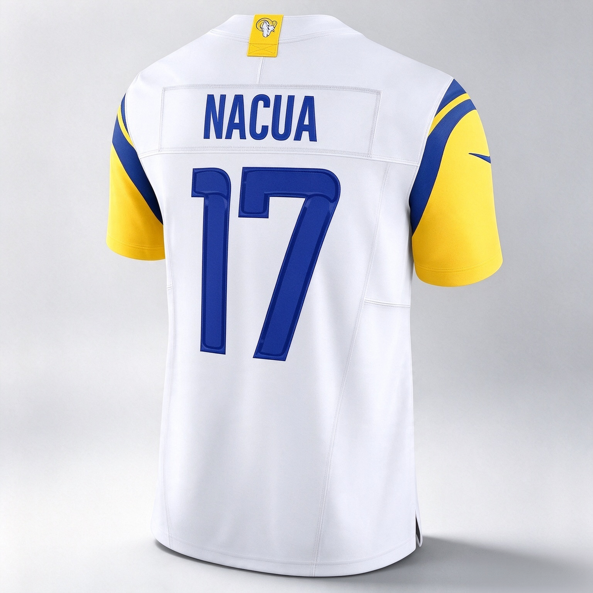 LA.Rams #17 Puka Nacua White Vapor F.U.S.E. Limited Football Jersey Marou