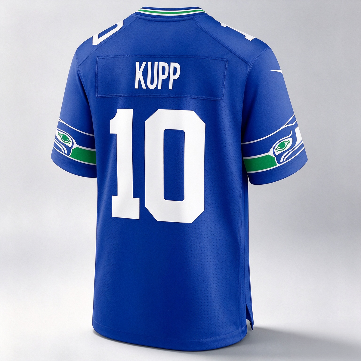 S.Seahawks #10 Cooper Kupp Royal Alternate 50th Season Game Football Stitched jersey