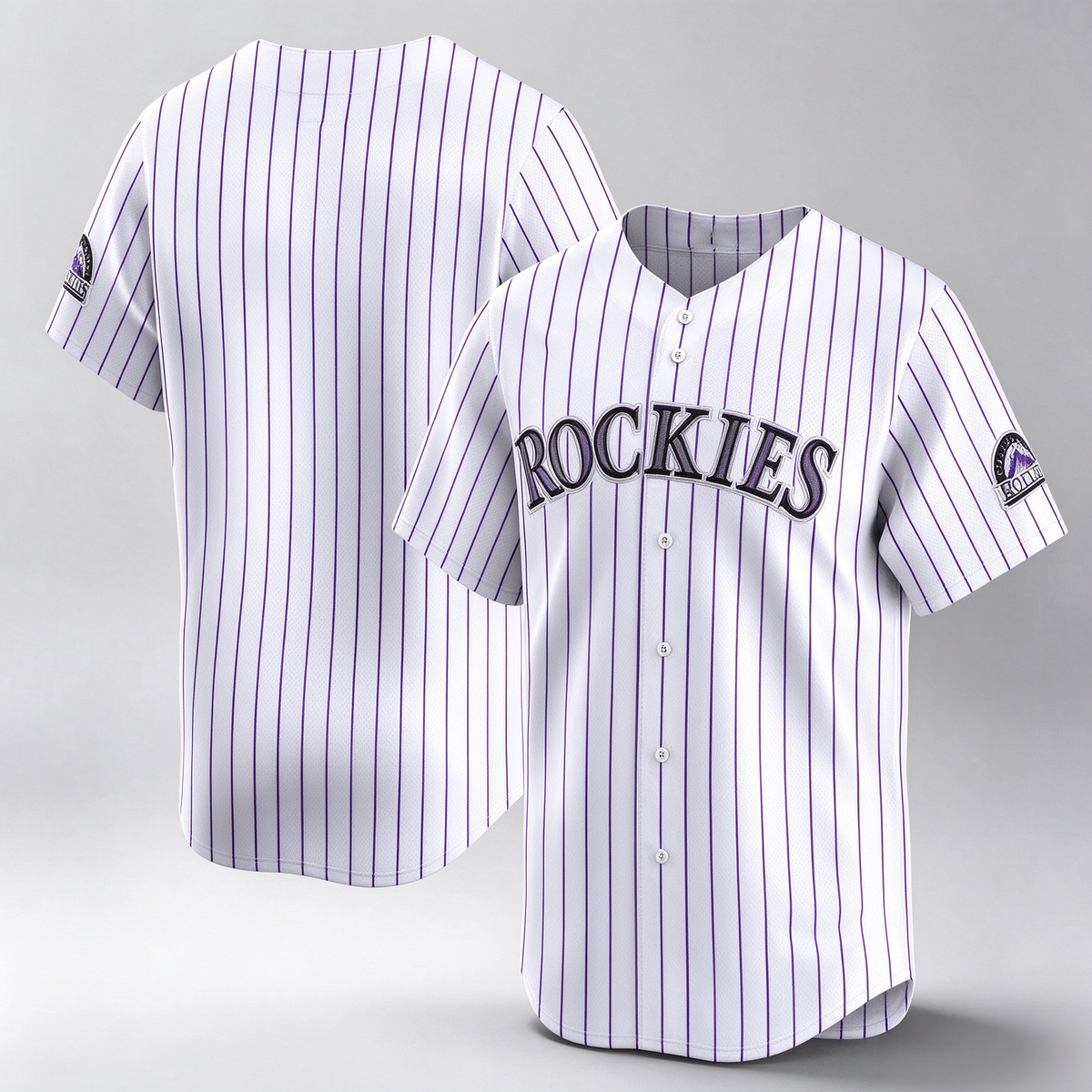 Colorado Rockies White Home Limited Baseball Jersey