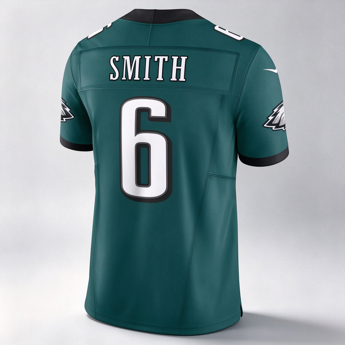 P.Eagles #6 DeVonta Smith Midnight Green Vapor F.U.S.E. Limited Football Stitched jersey