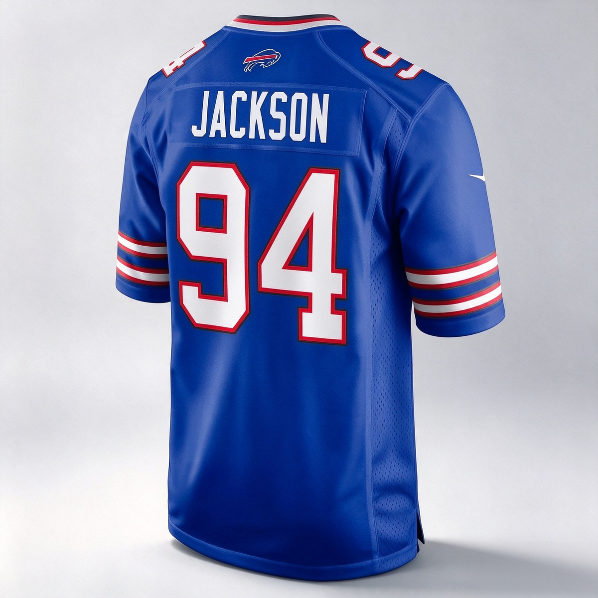 B.Bills #94 Landon Jackson Royal Team Game Stitched Football American Jersey