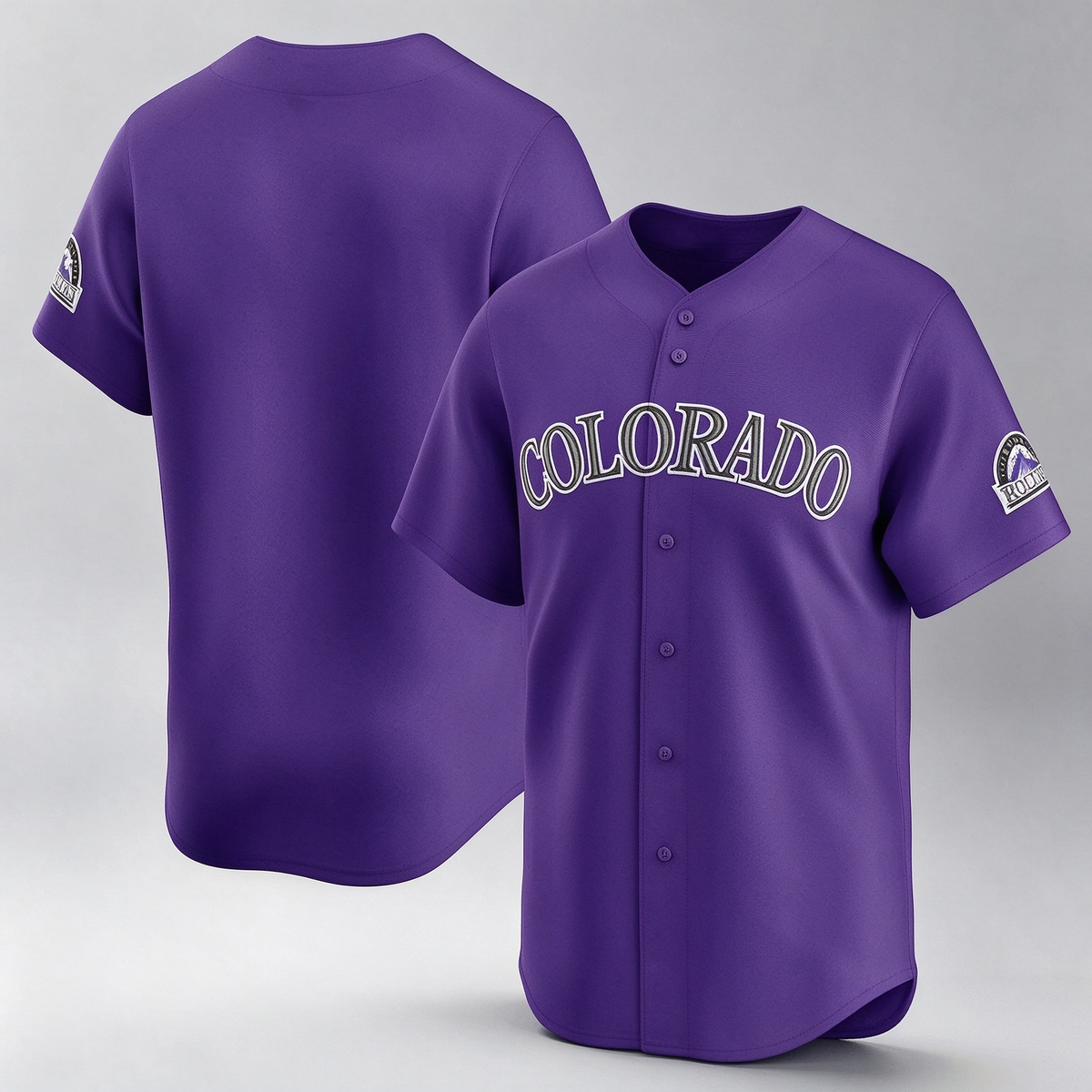 Colorado Rockies Purple Alternate Limited Baseball Jersey