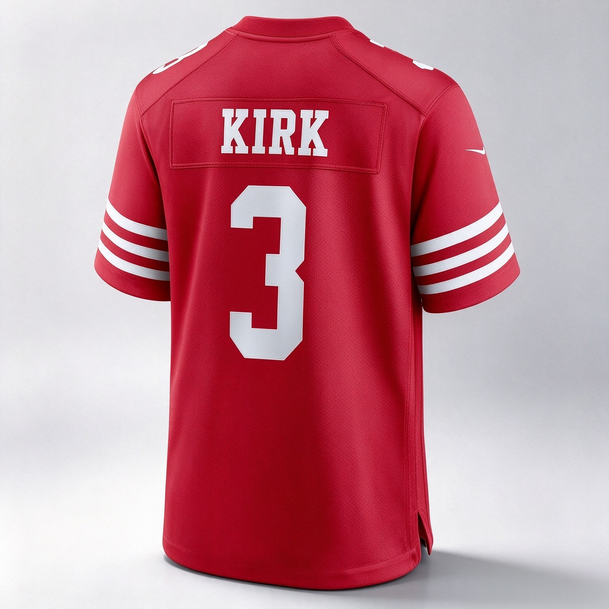 SF.49ers #3 Christian Kirk Scarlet Team Game Stitched Football American Jersey