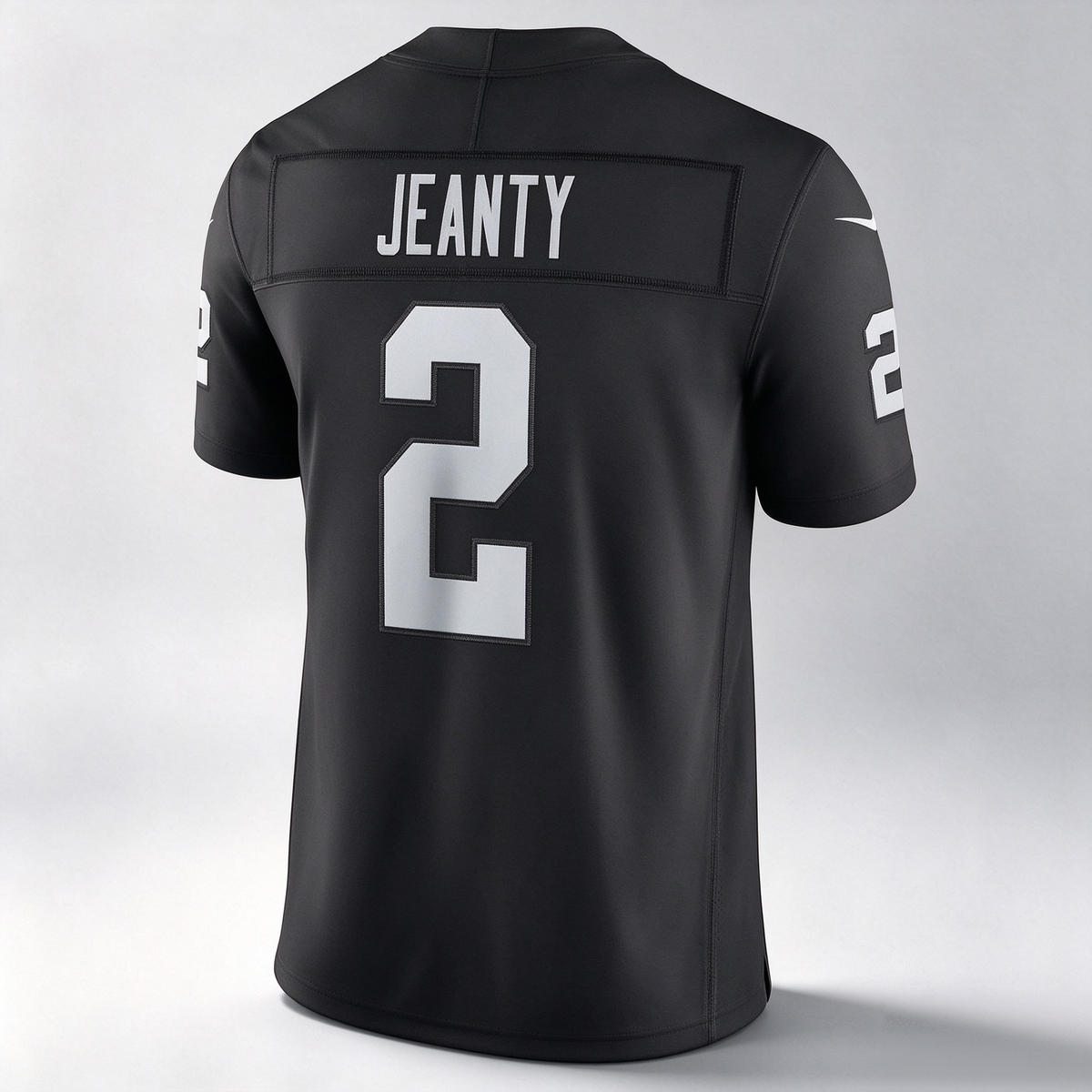 LV.Raiders #2 Ashton Jeanty Black Team Vapor F.U.S.E. Stitched Limited Football Jersey