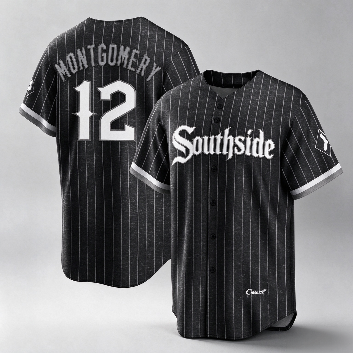 Chicago White Sox #12 Colson Montgomery City Connect Cool Base Stitched Baseball Jersey