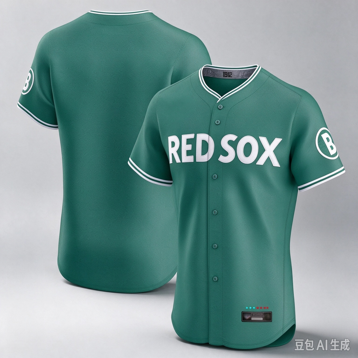 Boston Red Sox Red Sox Blank Player Green City Connect Limited Elite Home Game Stitched Baseball Jersey