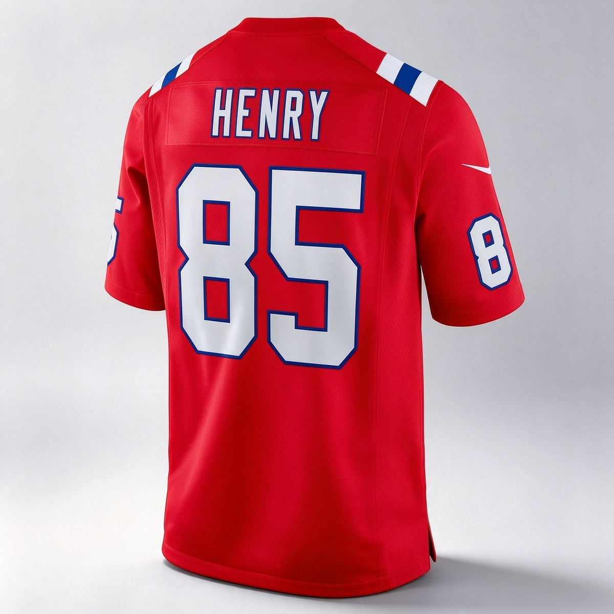 NE.Patriots #85 Hunter Henry Game Alternate Football Jersey - Red