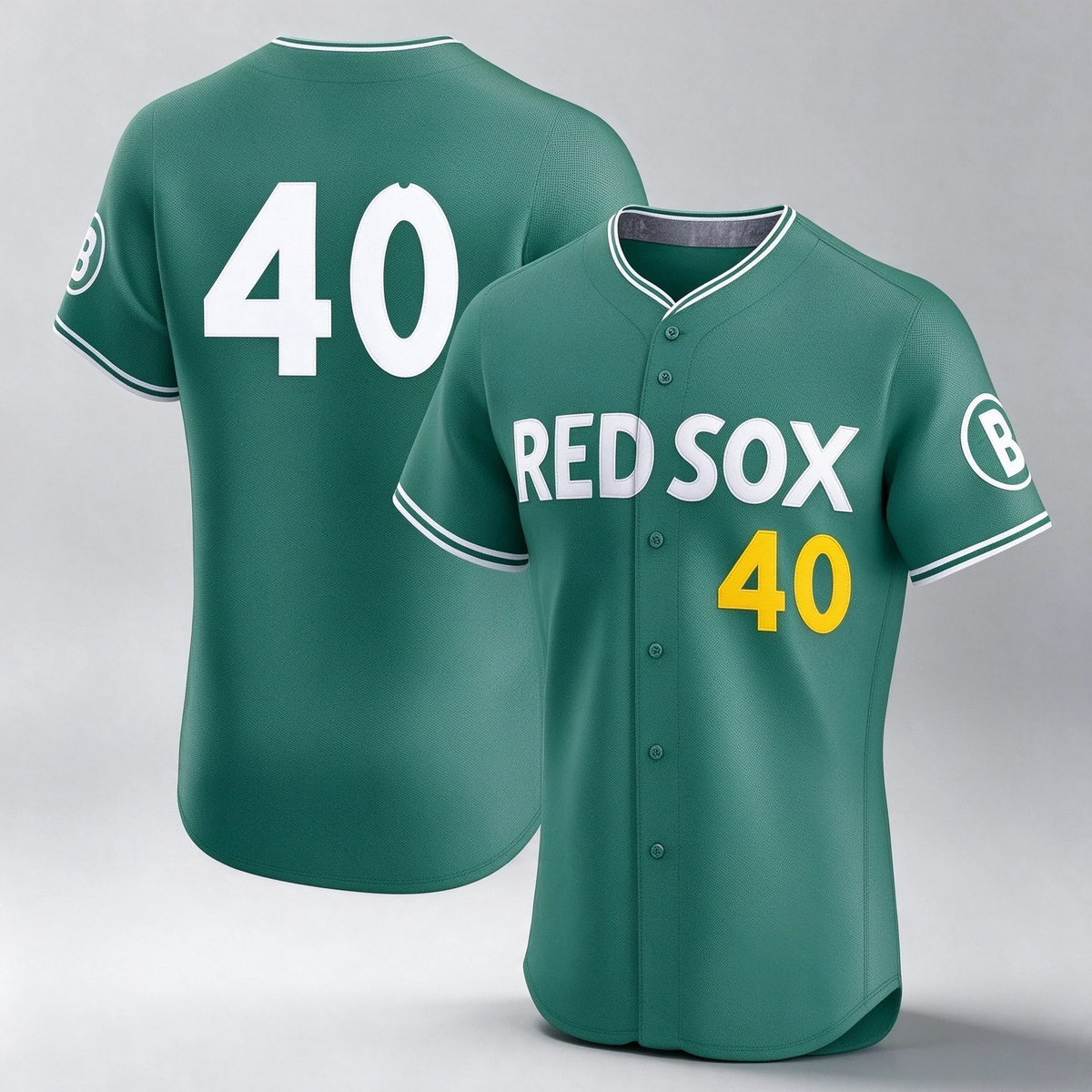 Boston Red Sox #40 Willson Contreras Player Green City Connect Limited Elite Home Game Stitched Baseball Jersey