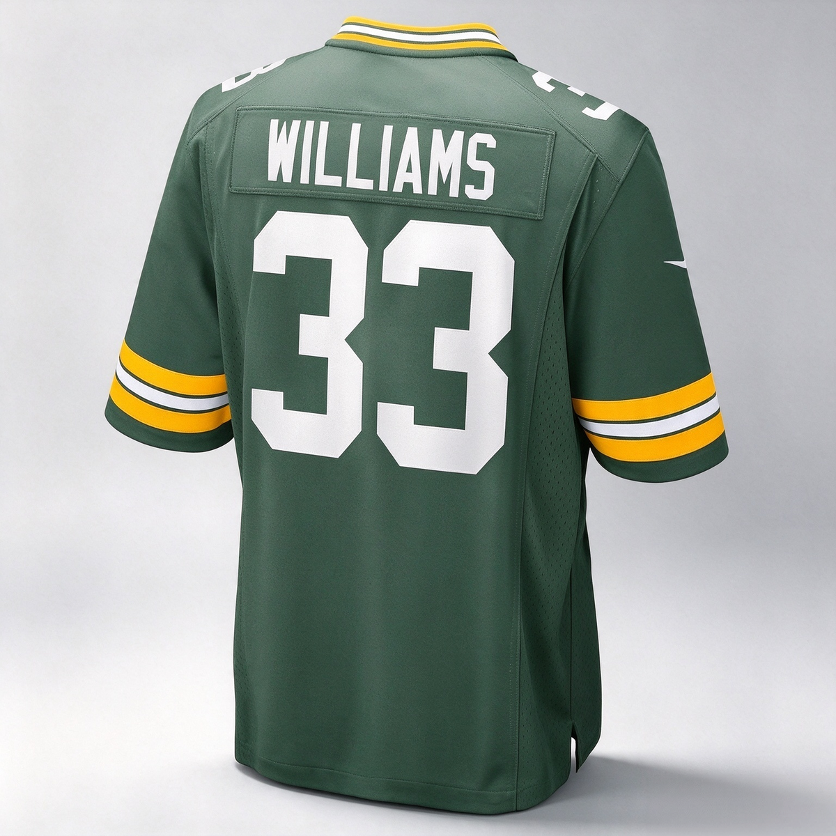 GB.Packers #33 Evan Williams Green Game Stitched Football American Jersey