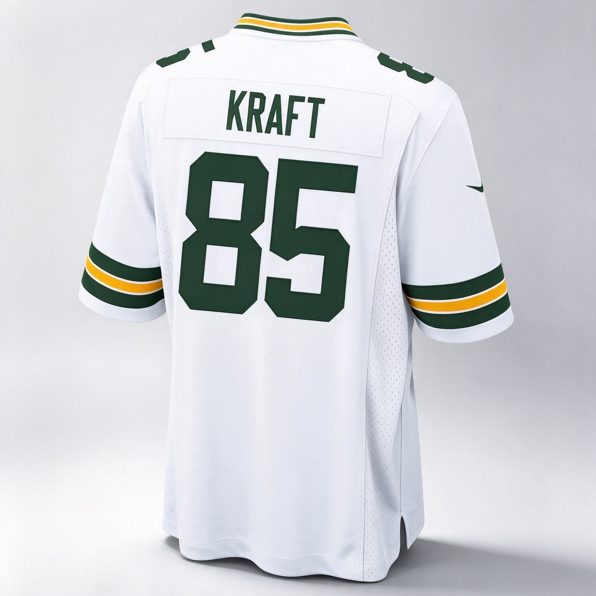GB.Packers #85 Tucker Kraft White Game Stitched Football American Jersey