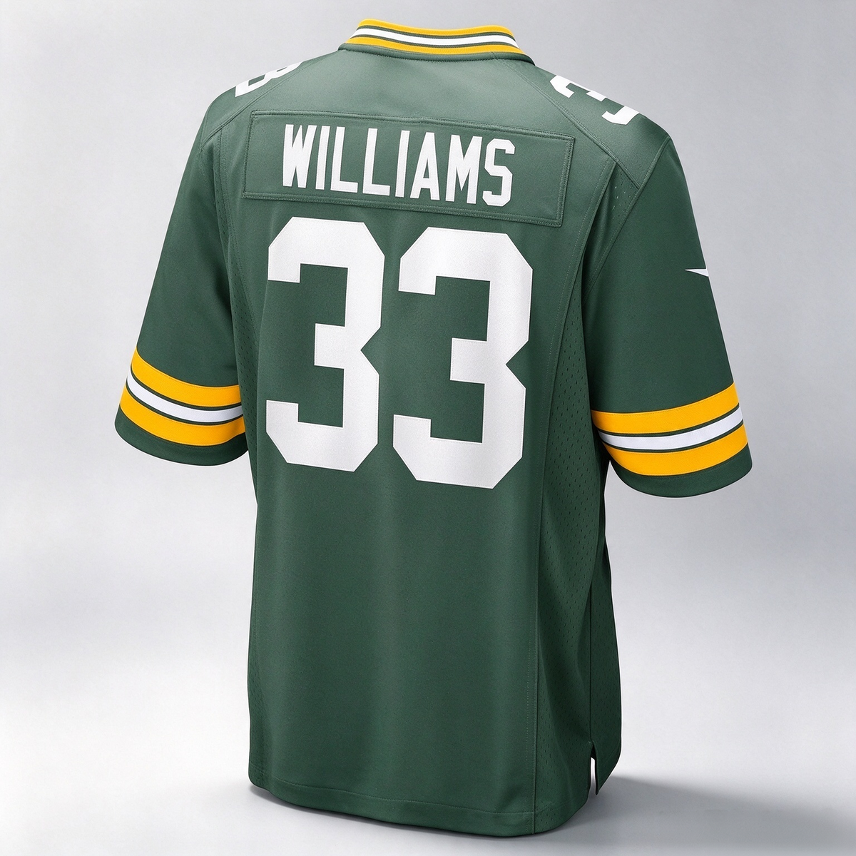 GB.Packers #33 Evan Williams Green Game Stitched Football American Jersey