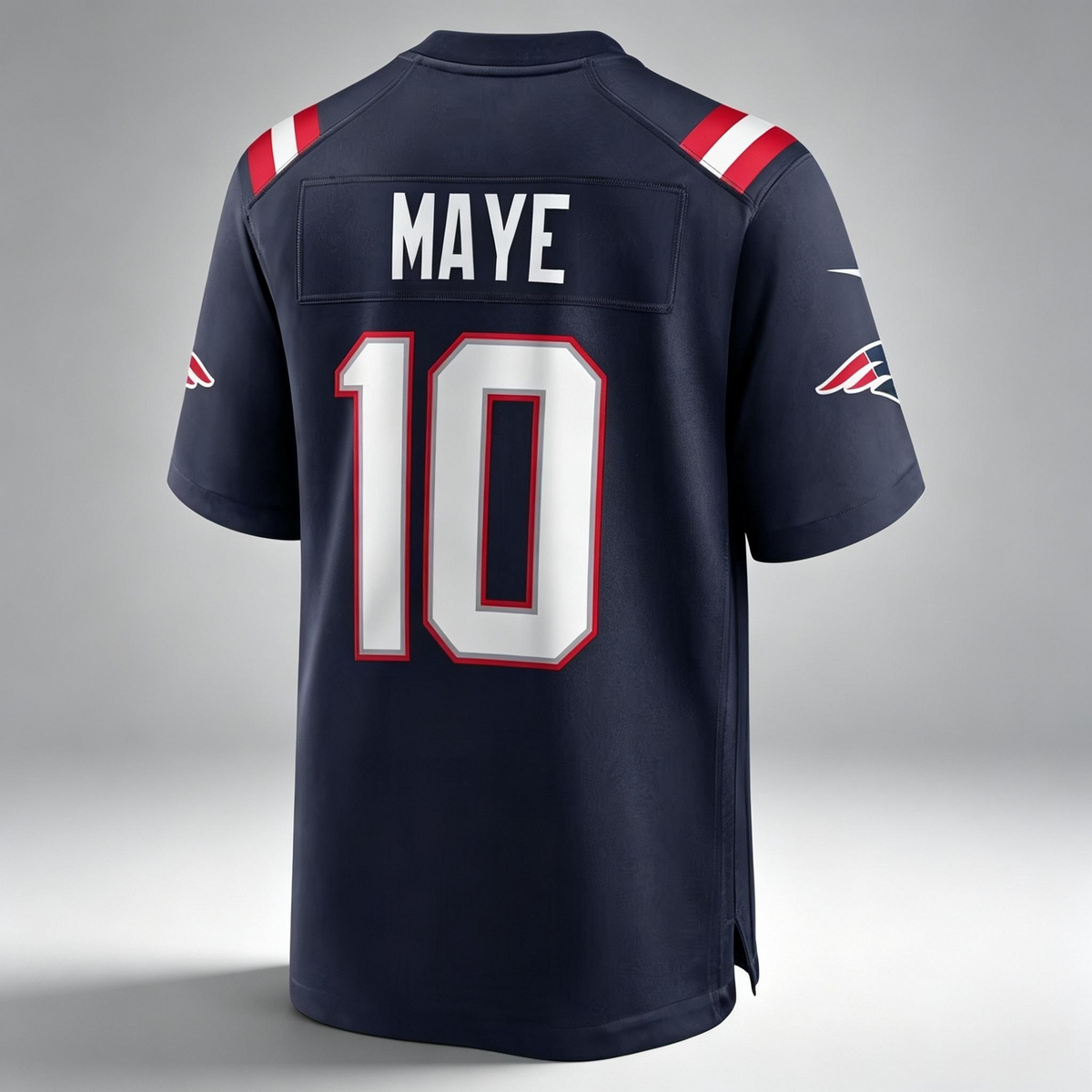 NE.Patriots #10 Maye Navy Blue PHIN Game Stitched Jerseys