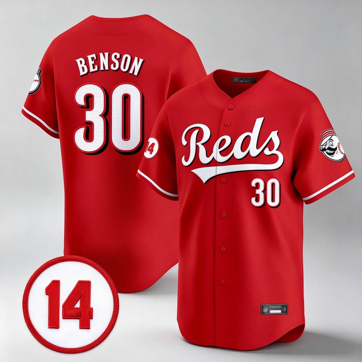 Cincinnati Reds #30 Ken Griffey Player Red Vapor Premier Limited Home Stitched Baseball Jersey