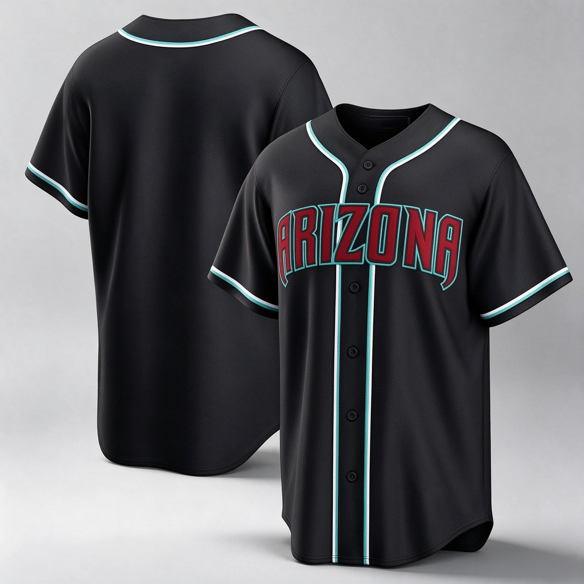 Arizona Diamondbacks Blank 2026 Black Out Stitched Baseball Jersey