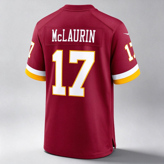 W.Commanders #17 Terry McLaurin Burgundy Game Stitched Football American Jersey