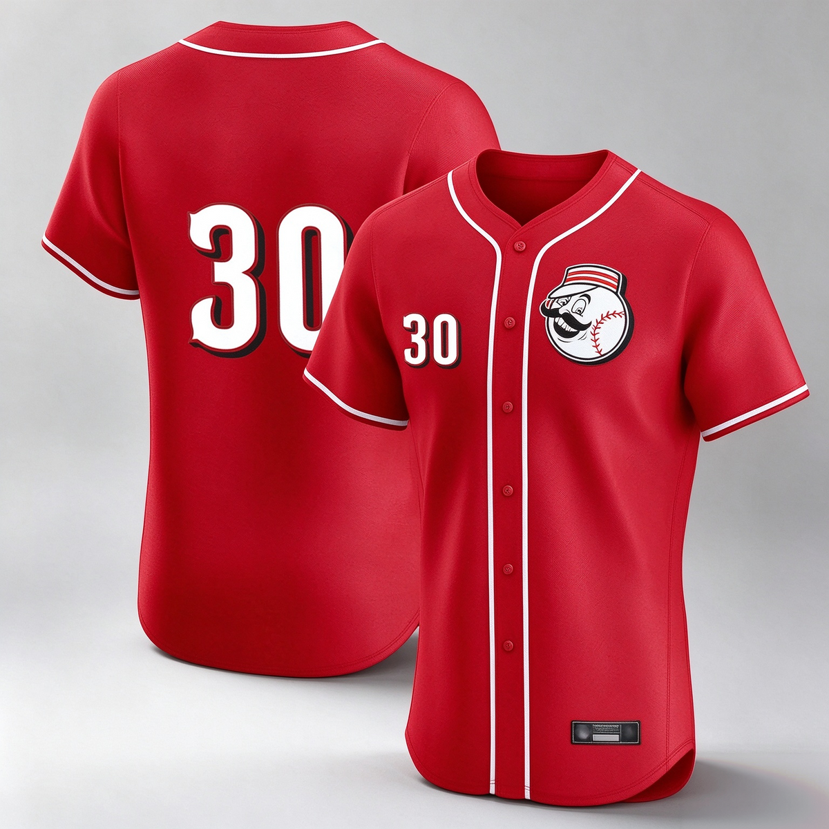 Cincinnati Reds #30 Ken Griffey Player Red Limited Elite Home Game Stitched Baseball Jersey